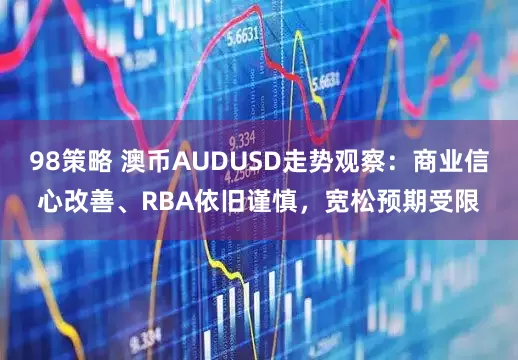 98策略 澳币AUDUSD走势观察：商业信心改善、RBA依旧谨慎，宽松预期受限